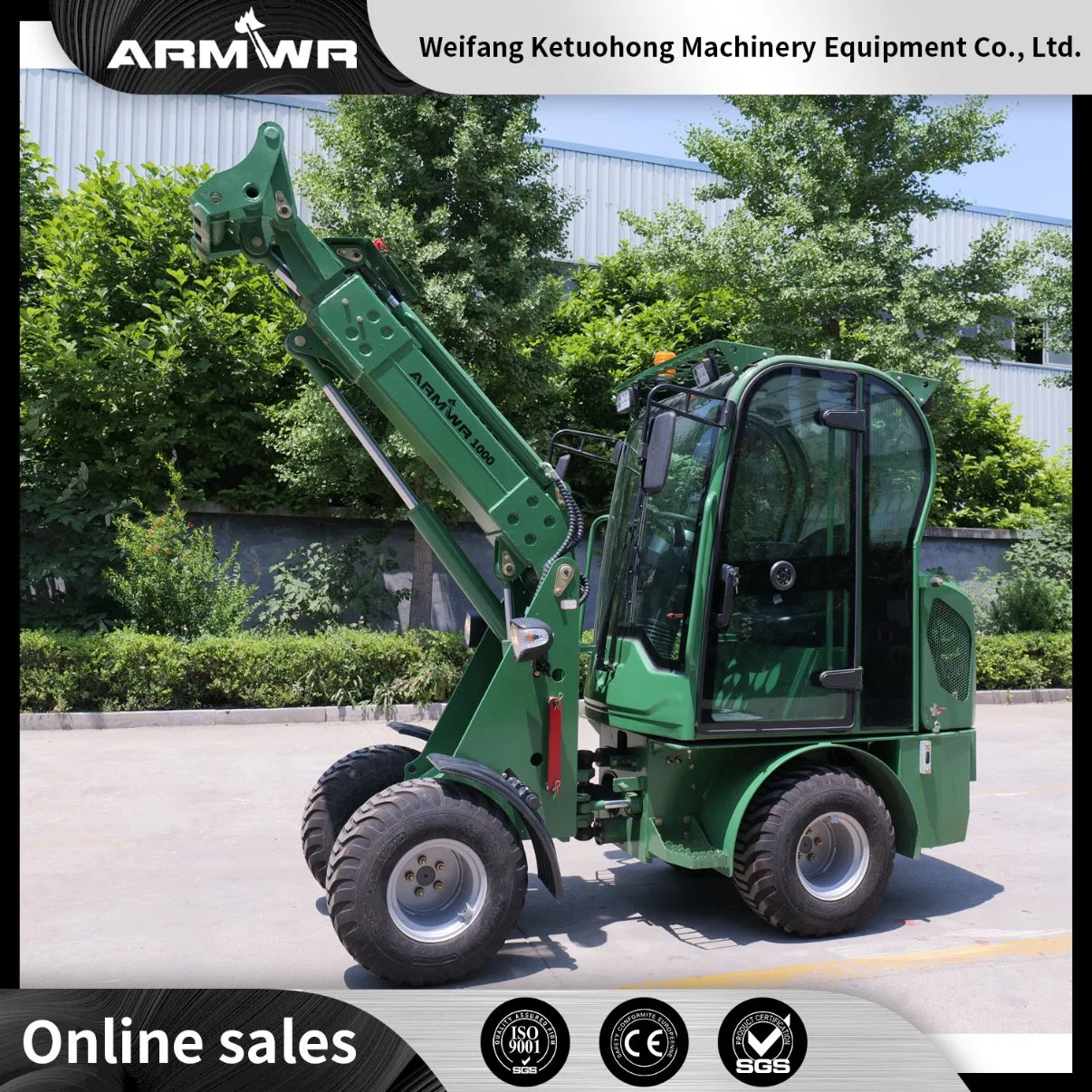 Skid Steer Loader Mini CE EPA Mini Skid Steer Loader Used Loaders with All Attachments and Gasoline Engine