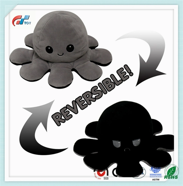 Octopus Plush Reversible Toy Animal Doll