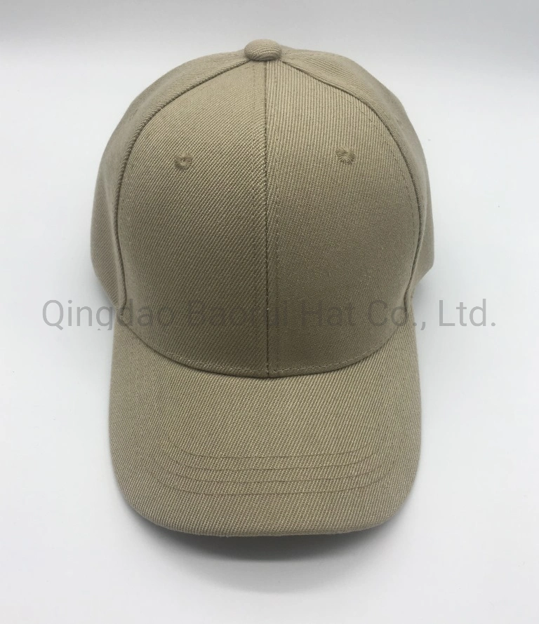 Kids 6 Panel Baseball acrylic Sport Caps Round Head Embroidery