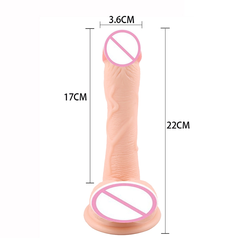 Wholesale/Supplier Price Sex Toy Vibrator Adult Product Sexy Toys Rubber Artificial Penis Dildo for Women Female