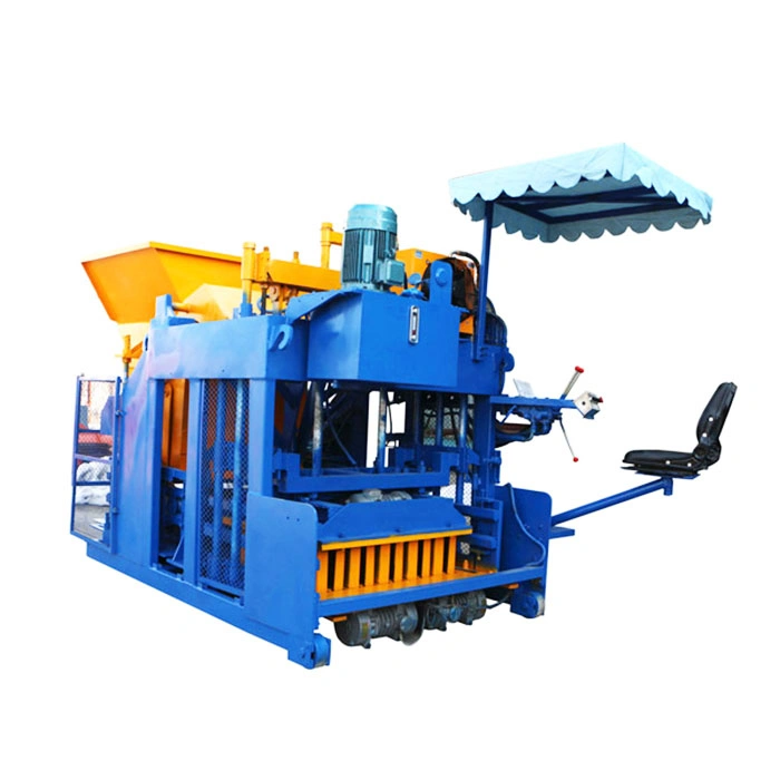 Mobile Concrete Egg Laying Block Making Machine