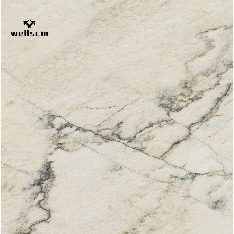 Large Sintered Stone Slab for Villa Hotel Hall Office Building Lobby 6mm Corolla White Ceramic Format Porcelain Tile