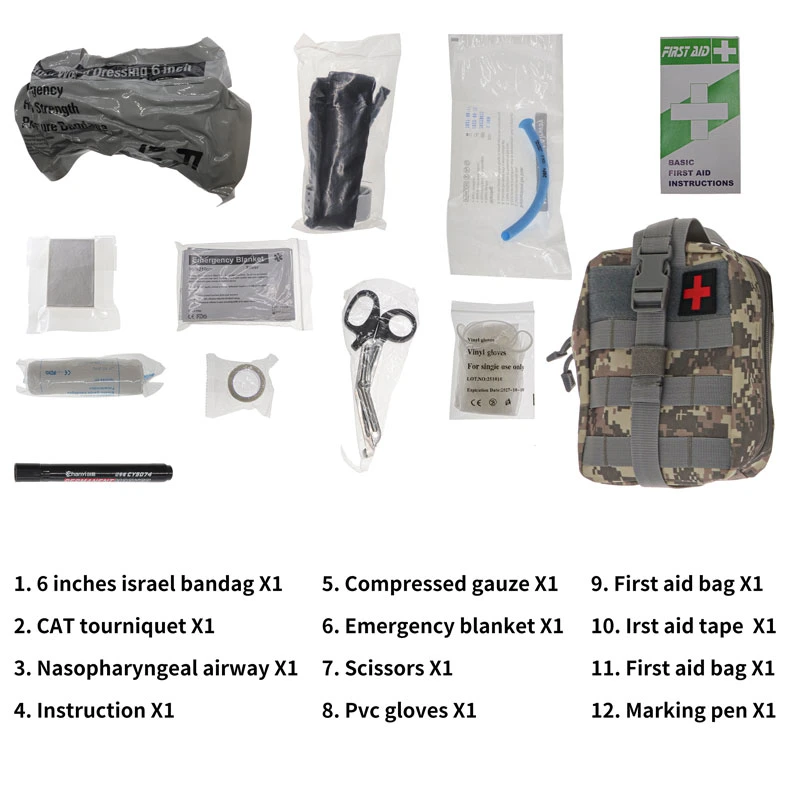 Emergency Survival First Aid Kit First Aid Kit Outdoor