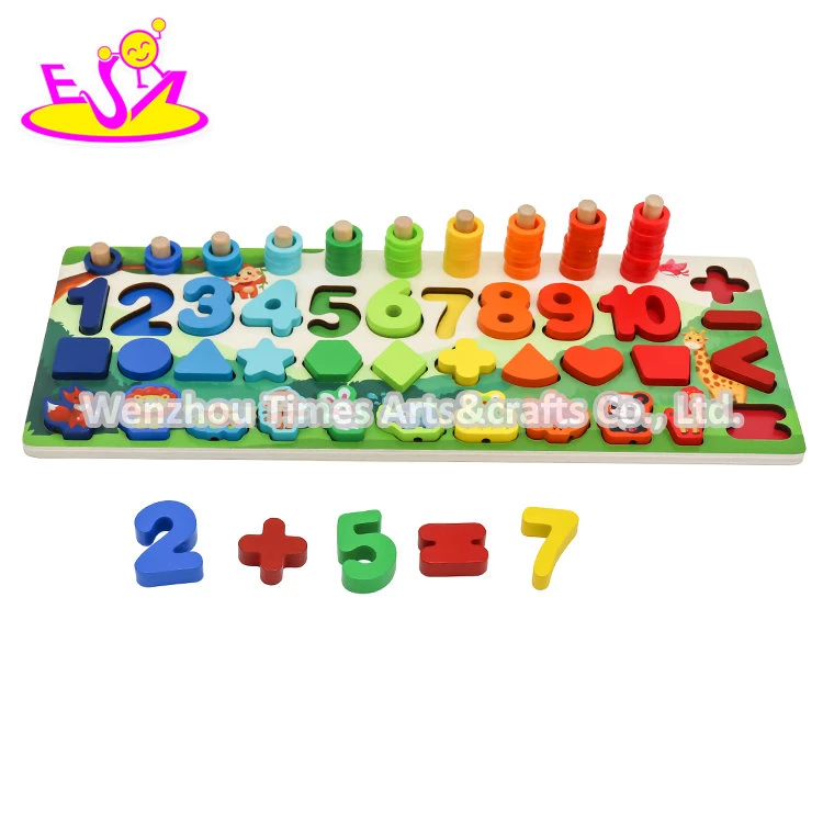 Customize Magnetic Wooden Learning Board for Baby W12D227