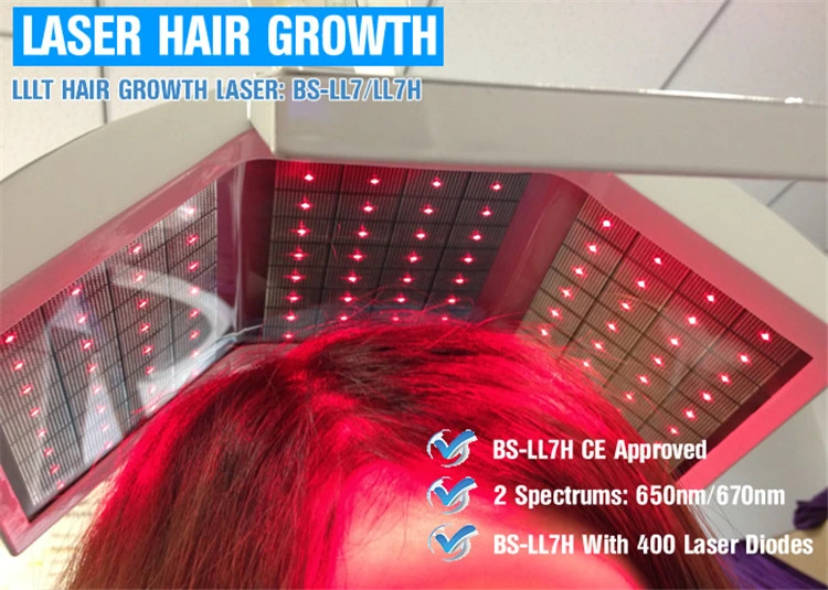 (BS-LL7H) 650nm /670nm 400PCS Diode Laser Hair Regrowth Machine