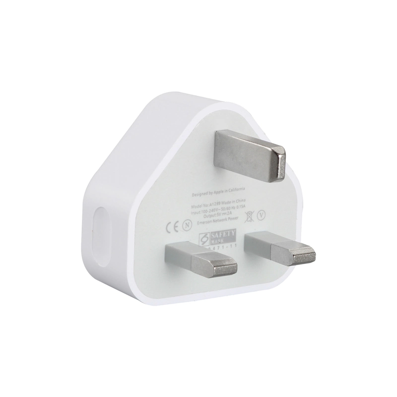 Universal White 5V1a Us/EU Plug USB Power Adapter for iPhone