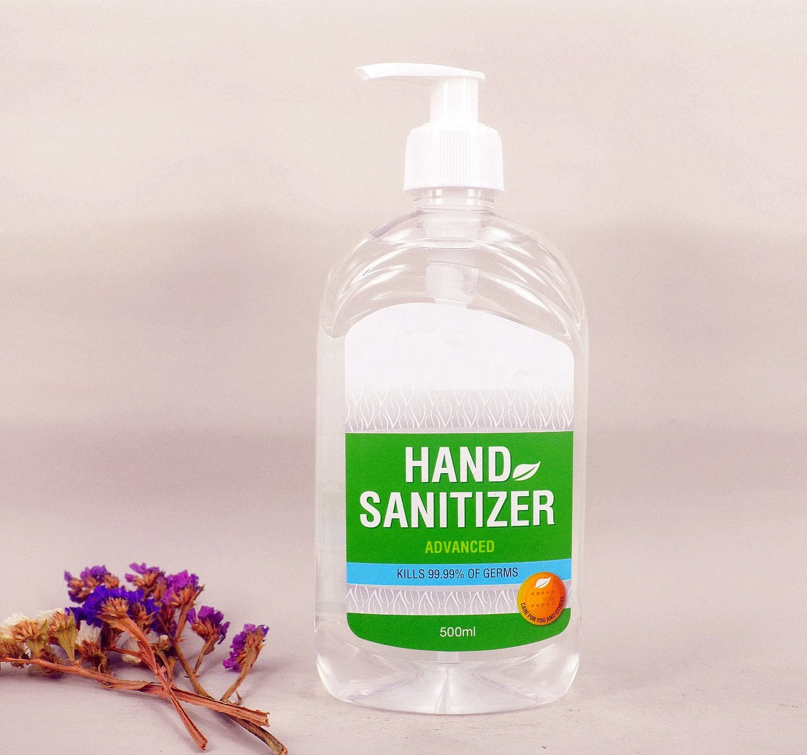 500ml Private Label Wash Free Disinfectant Moisture Alcohol Hand Sanitizer Gel