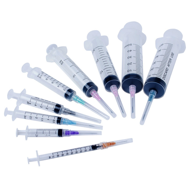 Irrigation stéroïde Insuline jetable Sécurité seringue médicale en plastique orale.