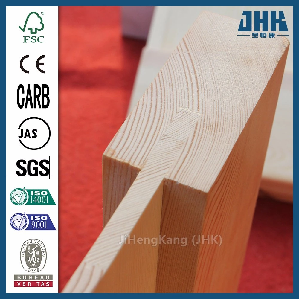 Jhk Hollow Core Interior Wooden UPVC Paint Shaker Door