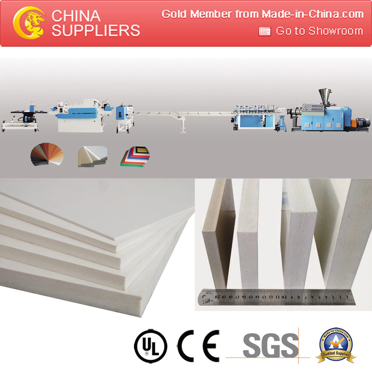 PVC Free Foam Board Extruder Machine