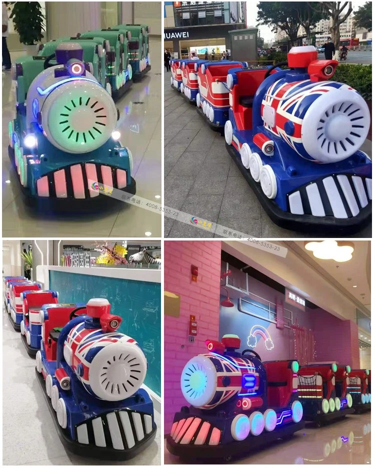 Personalizado de alta calidad Pequeño Tren Tren Multi-Ride Square alquiler Parque Infantil