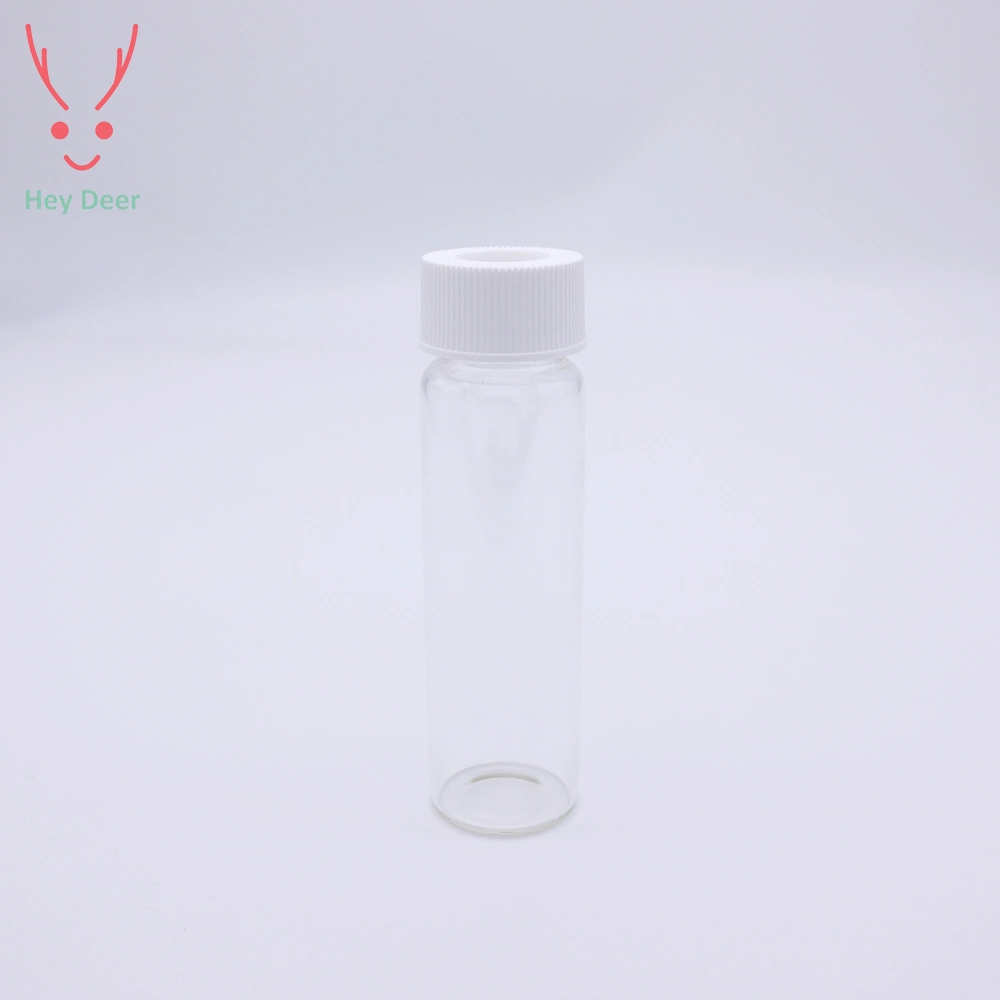 40ml VOA/EPA Glass Storage Vials with Plastic Cap