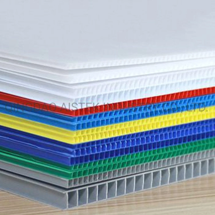 2-12mm Plastic Corrugated Sheets for Protection Printing Packing