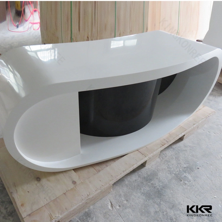 OEM Acrylic Solid Surfac Reception Desk