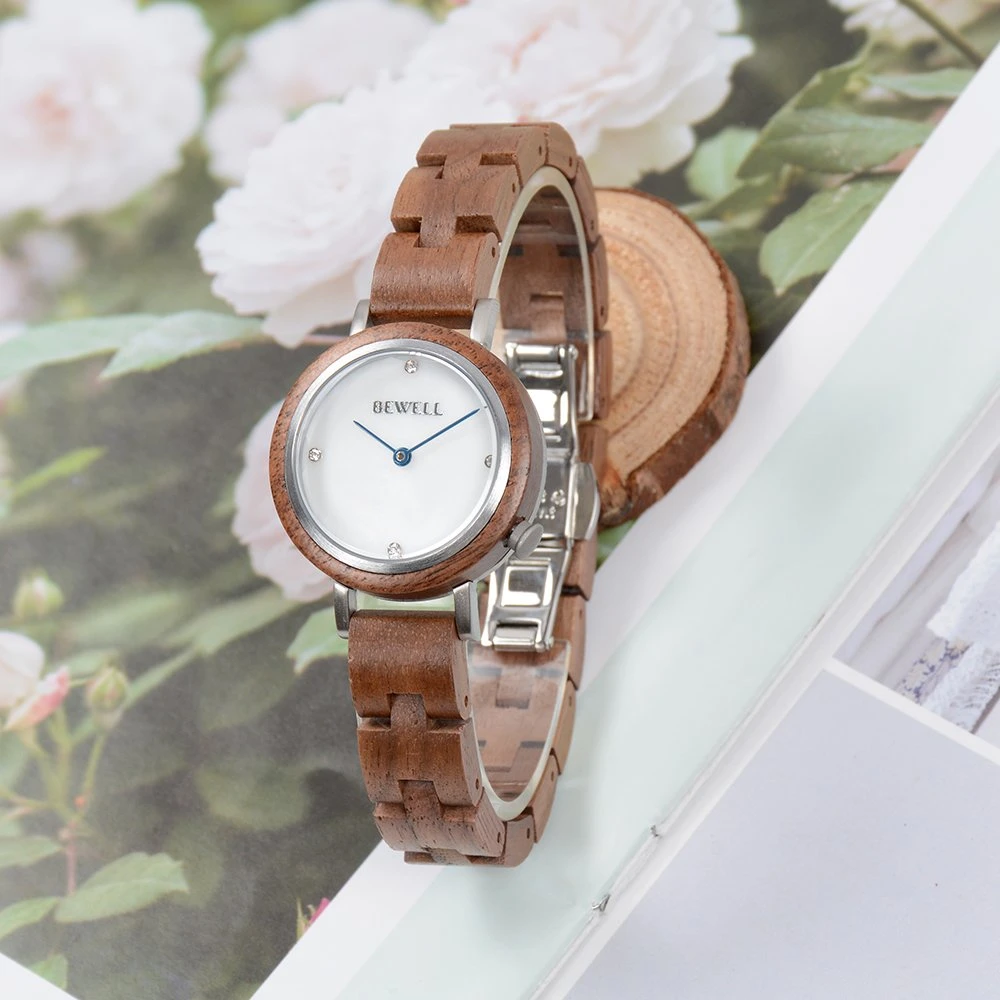 El diseño más reciente reloj de pulsera reloj de madera de alta calidad relojes de madera para dama