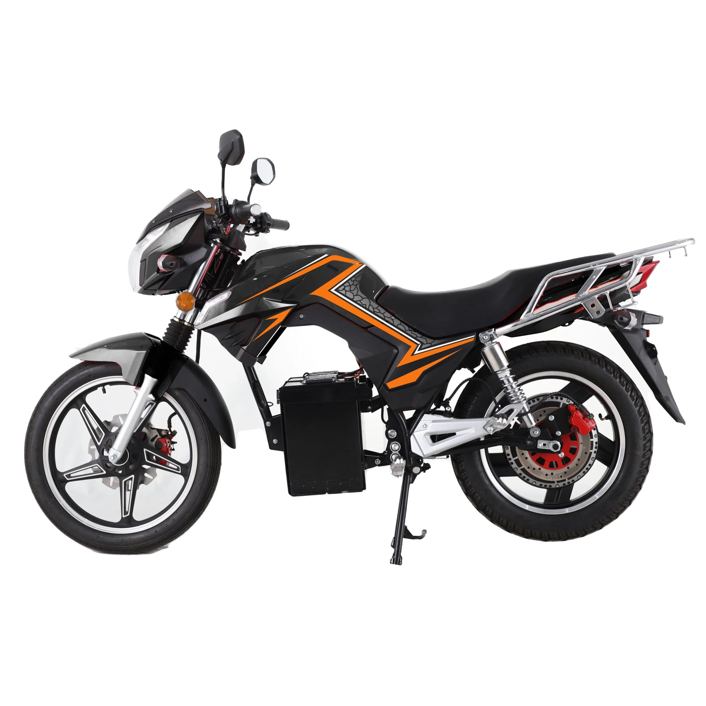 Moto électrique moto batterie lithium 3000W-4000W 50ah 80-90km/H pour l'Afrique