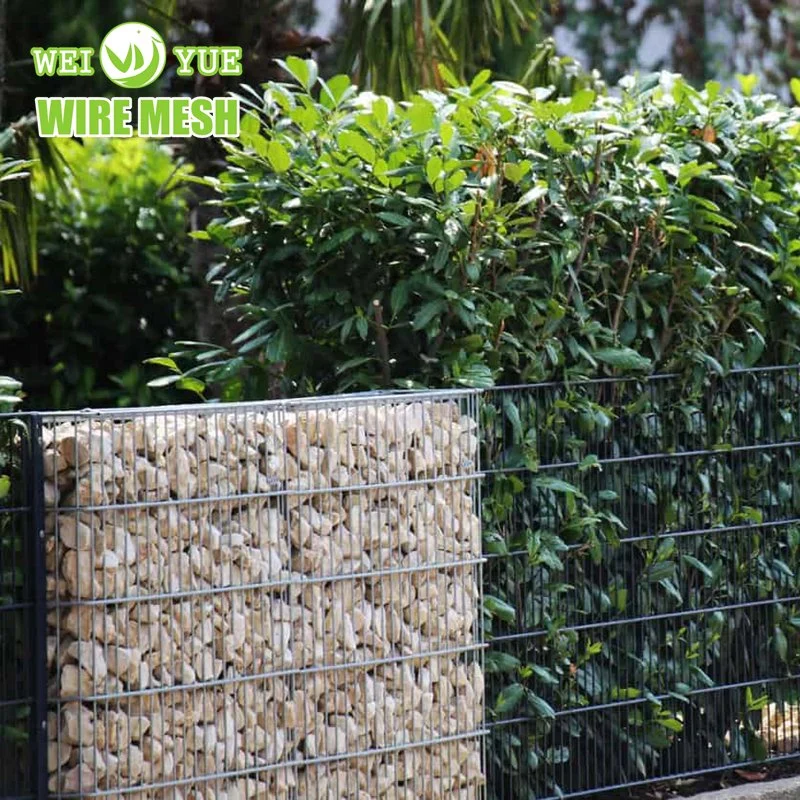 Maille soudé galvanisé à chaud de gabions Panier/boîte mur de soutènement de clôture de jardin