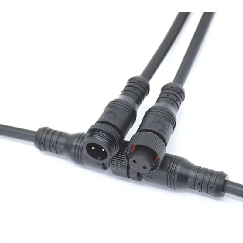 M8, M12, M16 3pin Cable LED Impermeable IP67 Cadena