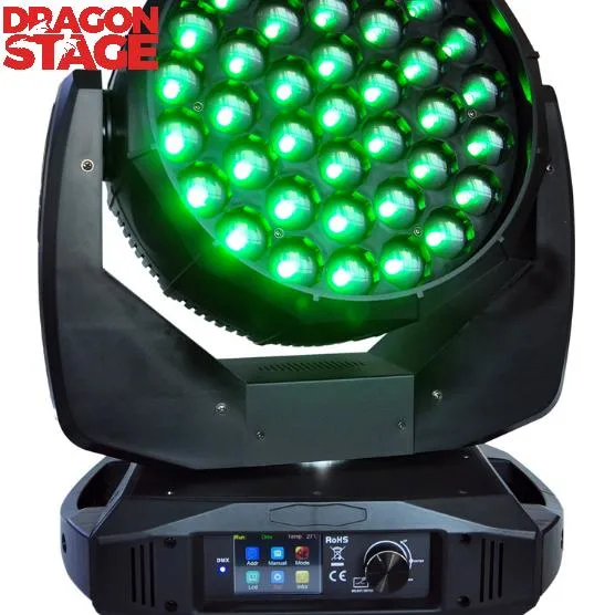 Dragonstage 37*15W Wash Lighting Equipment Moving Head LED