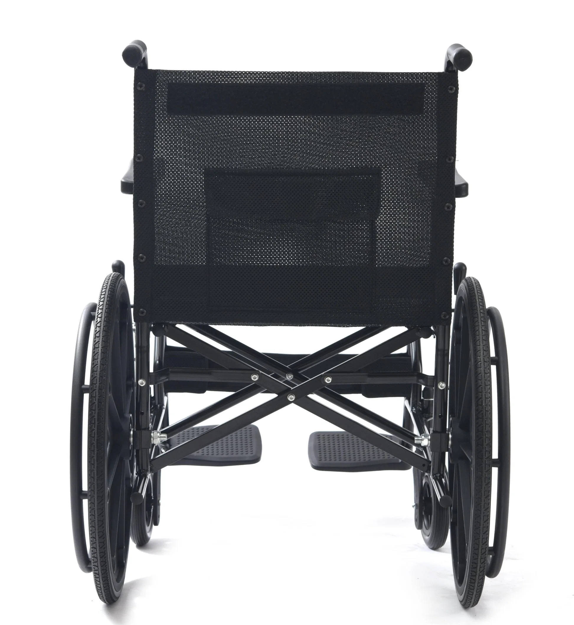 Manual Wheelchair for Disabled People Nanjing Jin Wheelchair Folding Wheel Chair