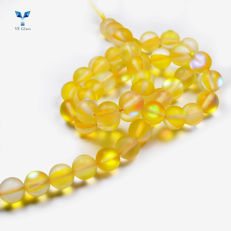 Wholesale Shiny Skin Glass Beads for Jewelry Making