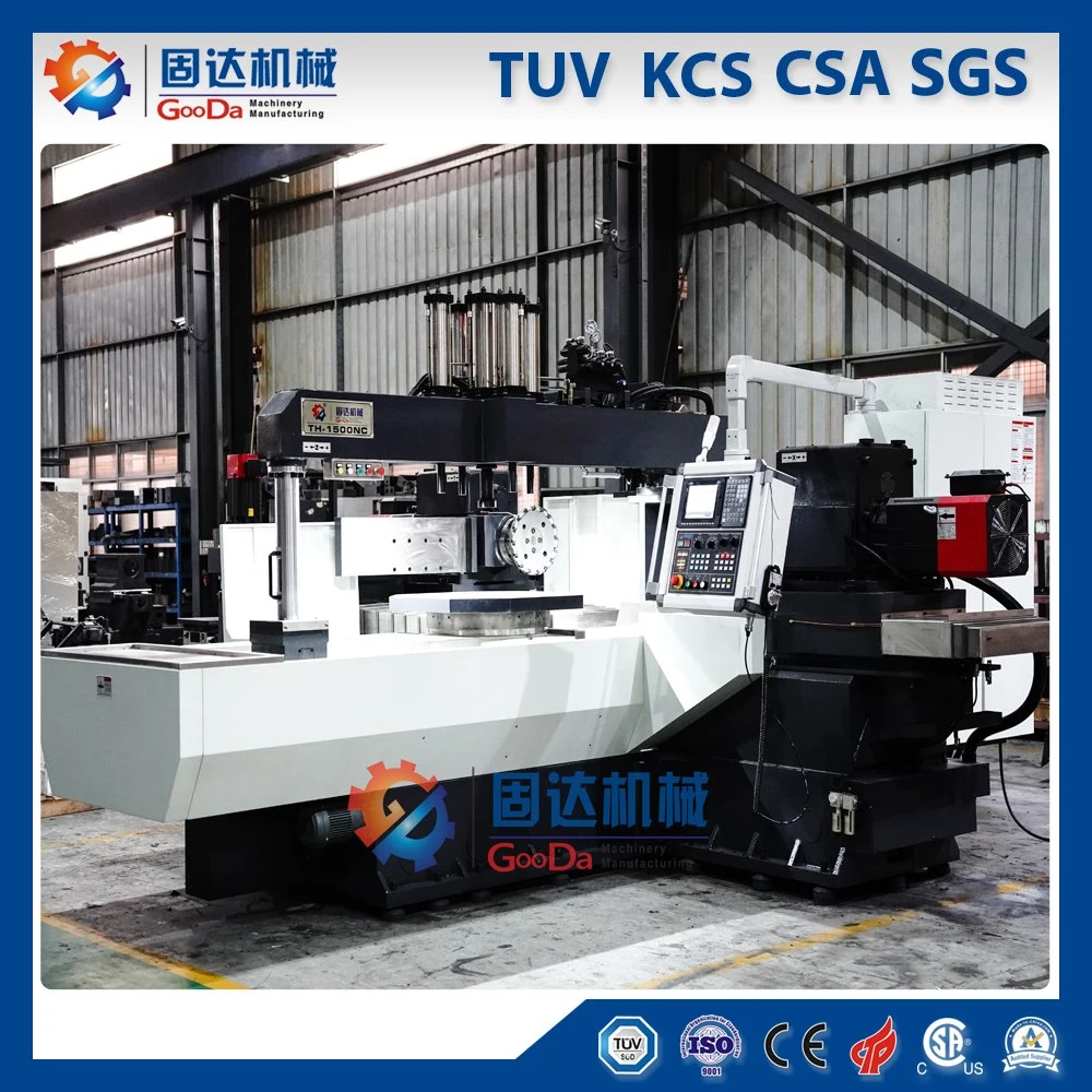 Gooda CNC Pre-Squaring Processing Machine with Super Travel Metal Working Same as Amada Brand Duplex Milling Machine Th-1500nc