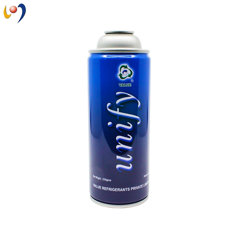 Customized Empty Cmyk Tinplate Aerosol Oxygen Cylinder Can