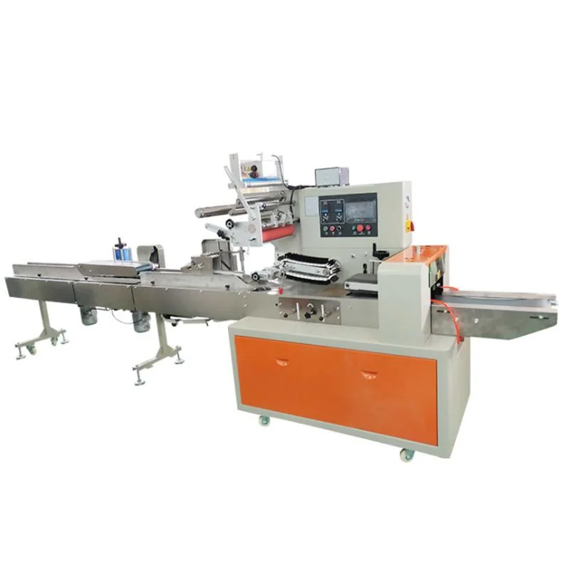 Automatic High Speed Pillow Frozen Fruit Tray and Vegetable Vacuum Packaging Mango Lemon Orange Apple Fruit Packing Machine