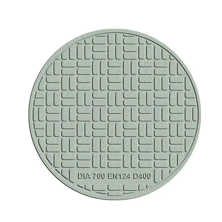 High quality/High cost performance  Non-Slip Super Loading Level D400 700 FRP Hand Laying up Products Outdoor Water Drain Covers FRP Manhole Cover