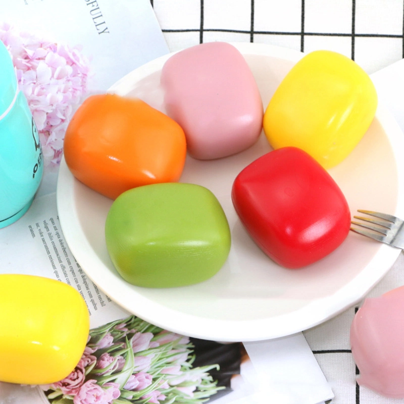 Cute Squishy Stress Reliever Simulation Food Scented Bread Kid Toy