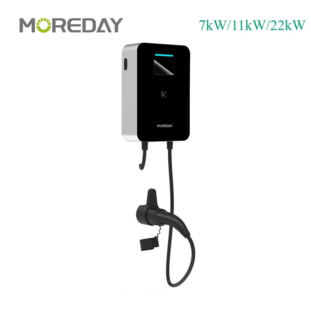 EV Charger Factory Manufacturer Ocpp Type 2 32A 3 Phase 7kw 22kw Wallbox Fast Electric Charging Station EV Car Charger