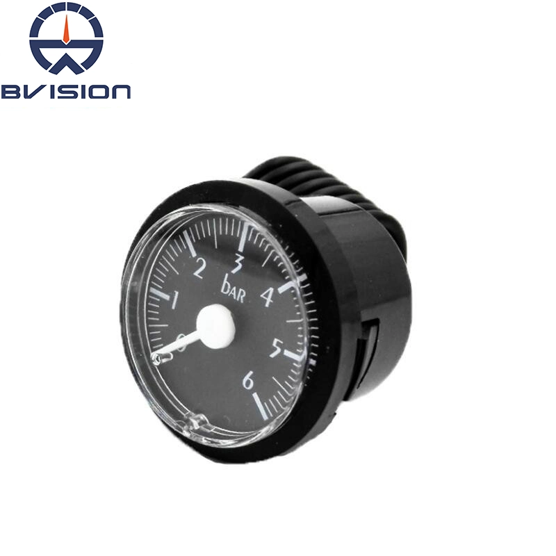 Y40z 6bar Black Pressure Gauge with Capillary for Boiling Water Machine