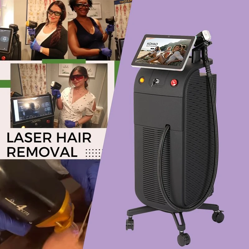 The New 808 Laser Hair Removal/Dark Spot Tattoo Removal Beauty Salon Equipment for 2024