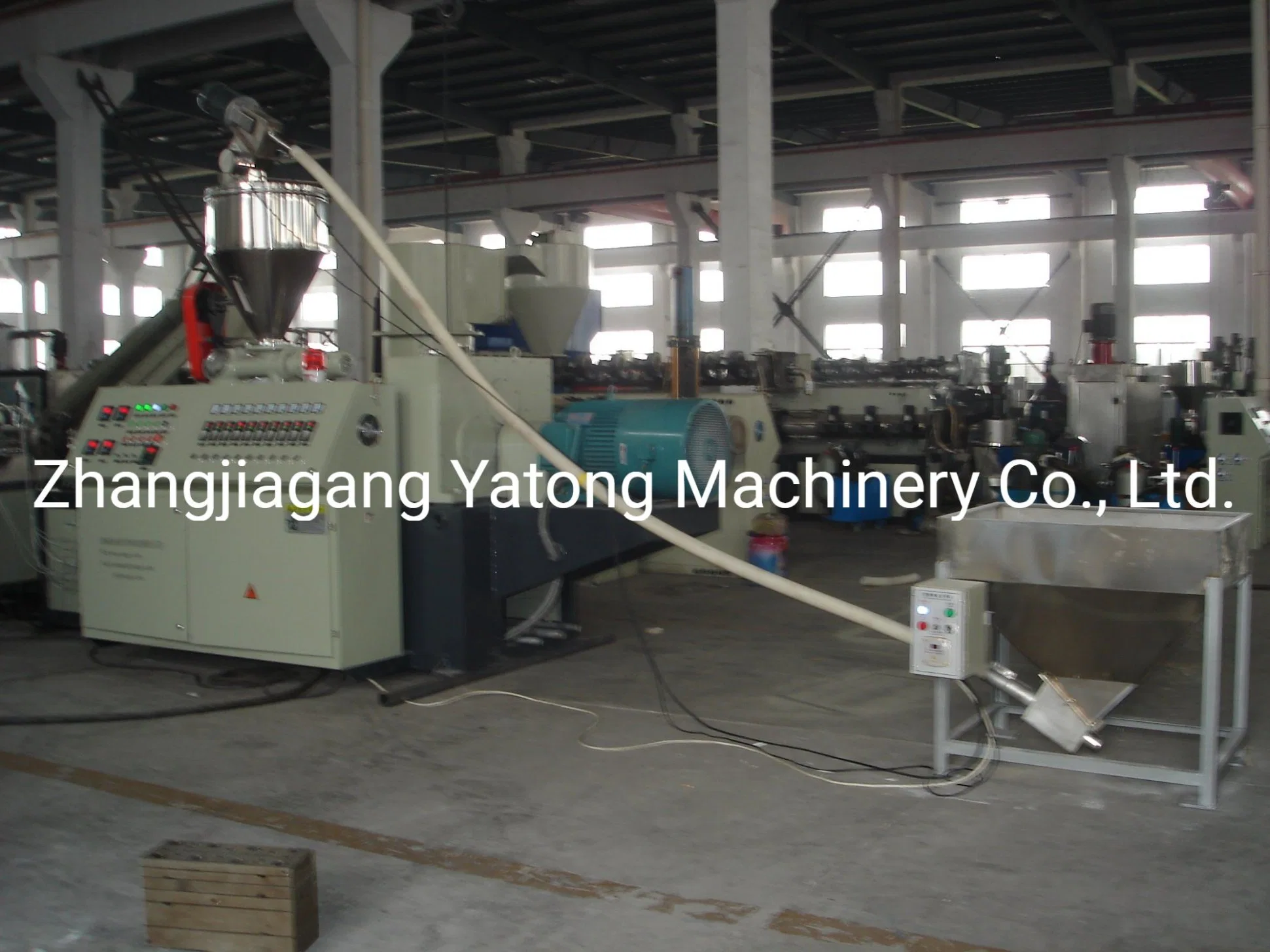 Yatong Wood Plastic Profile Extrusion Line with Film Packing