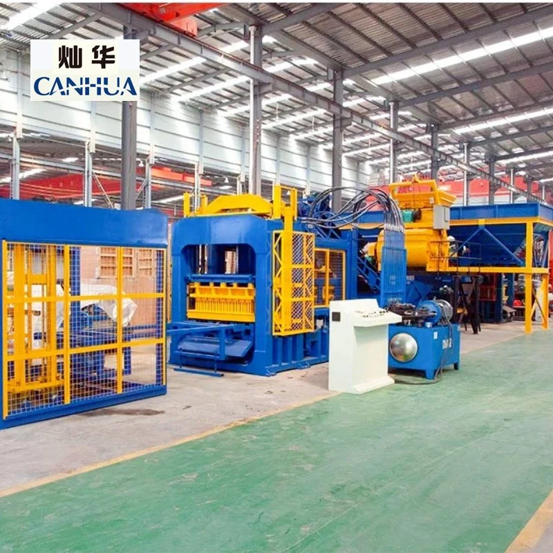 Qt6-15 Hollow Brick Block Making Machine Production Line Sale in Algeria