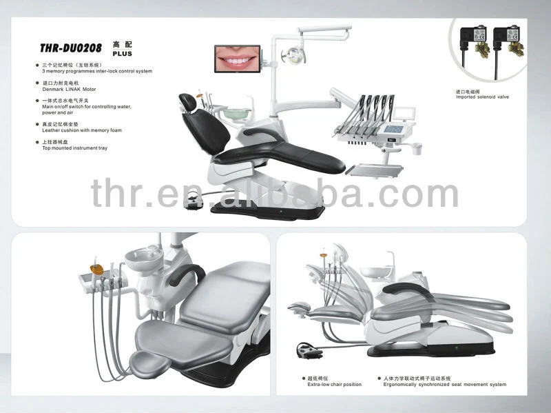 Medizinischer Hersteller Dental Products Secure Design Premium Safety Self Desinfektion Zahnstuhl Günstigen Preis