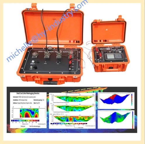 Geological Terrameter Geophysical Resistivity Meter Geophysical Induced Polarization Instrument Underground Resistividade do Geo do equipamento do detector de água