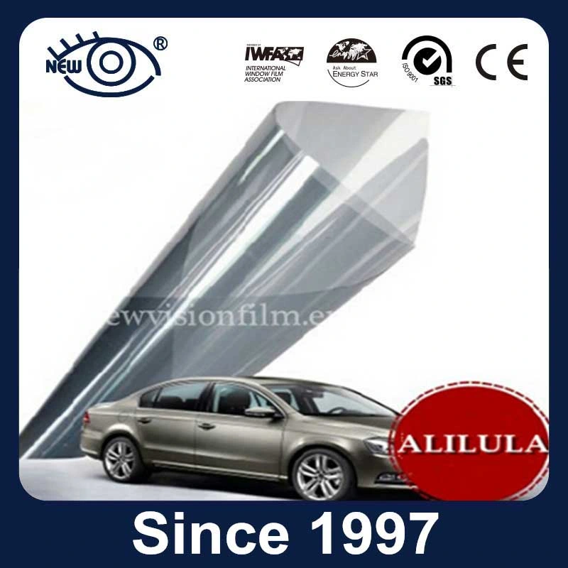 5% Charcoal Reflective Metallic Car Solar Window Glass Tint Film