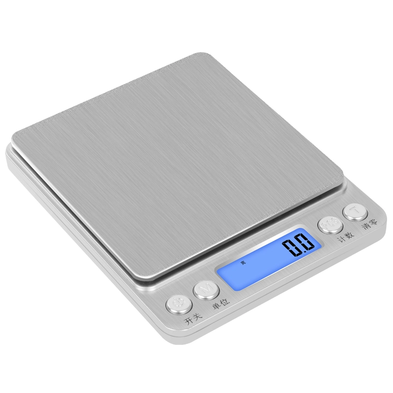 5kg Mini Electronic Multifunction Food Scale Precision Digital Kitchen Scale Stainless Steel