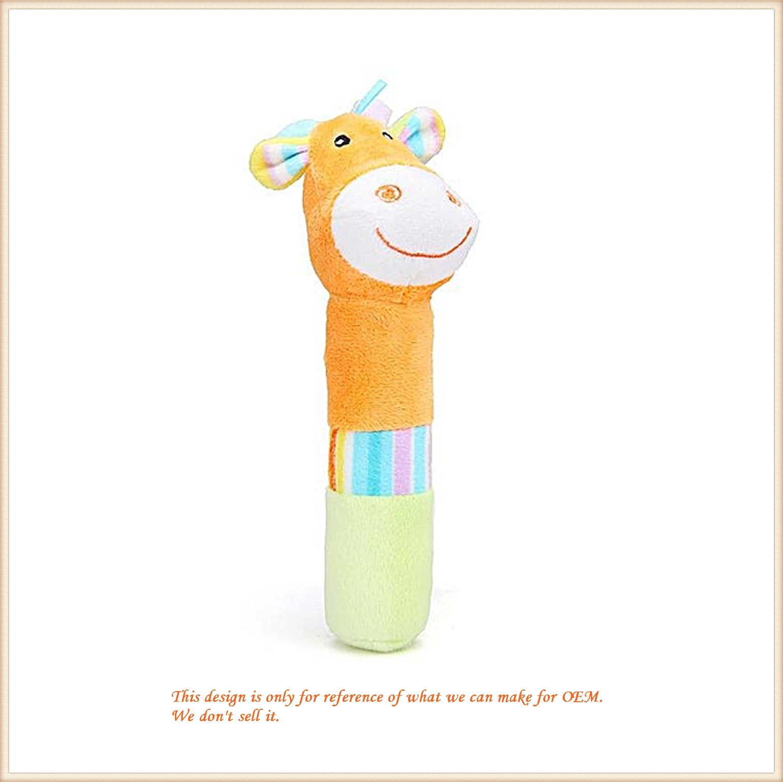 Soft Animal Toy Plush Baby Stick Stuffed Doll Toy