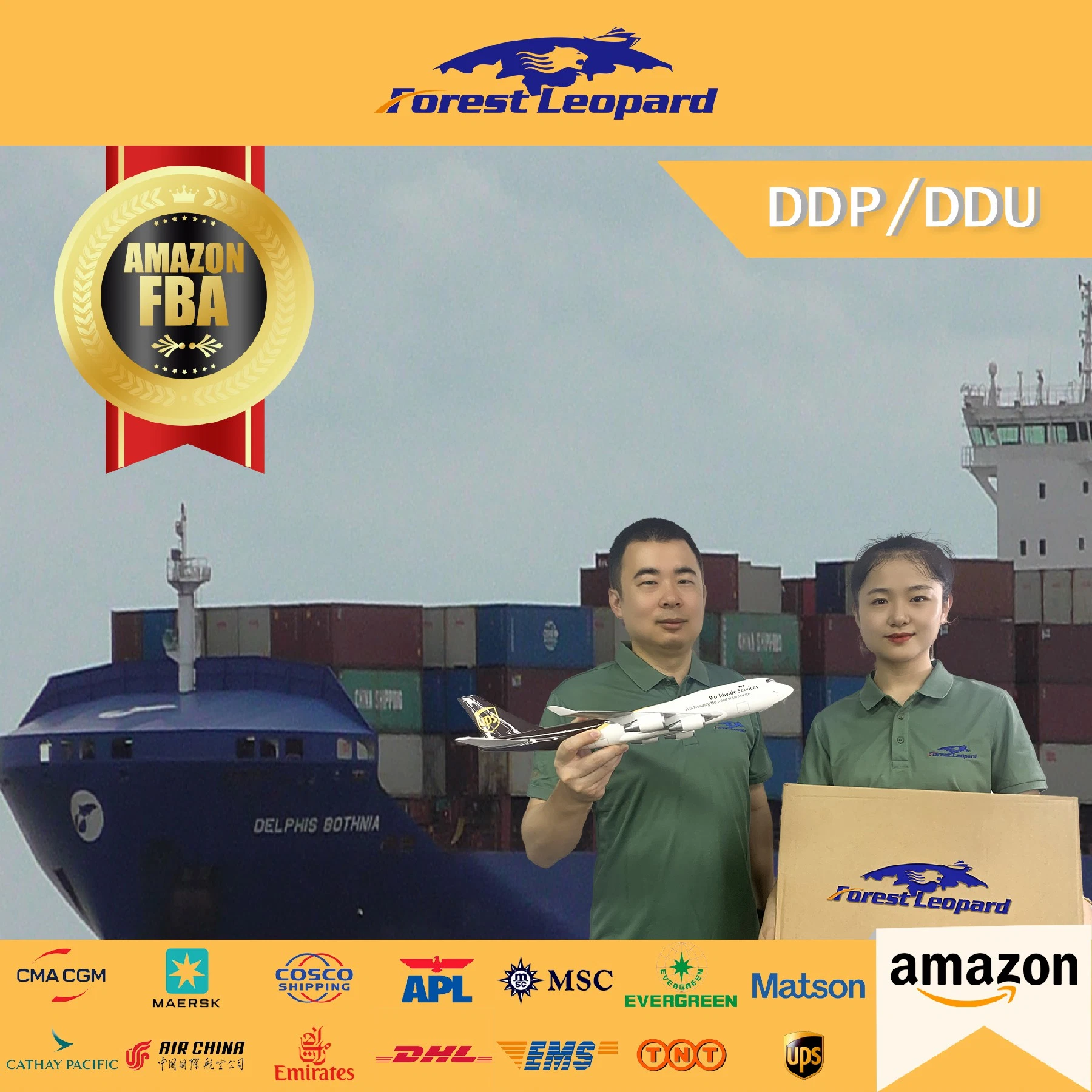 EUA Dubai cargo Container da China US Shipping Prices to Houston