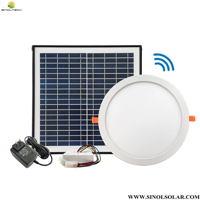 24hrs Nonstop Working 300mm Square Shape 18W Solar LED Skylight with Battery (SN2016033+SN2016033R)