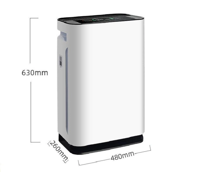 HEPA UV Home Air Purifier Humidifier with Timer Anion Purification