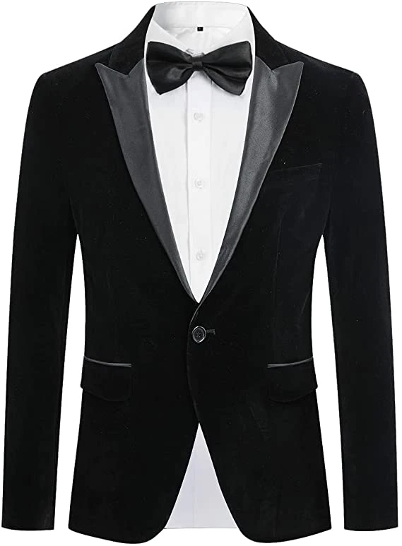 Corte estreito para homem fatos de casamento Moda vestuário Blazer formal