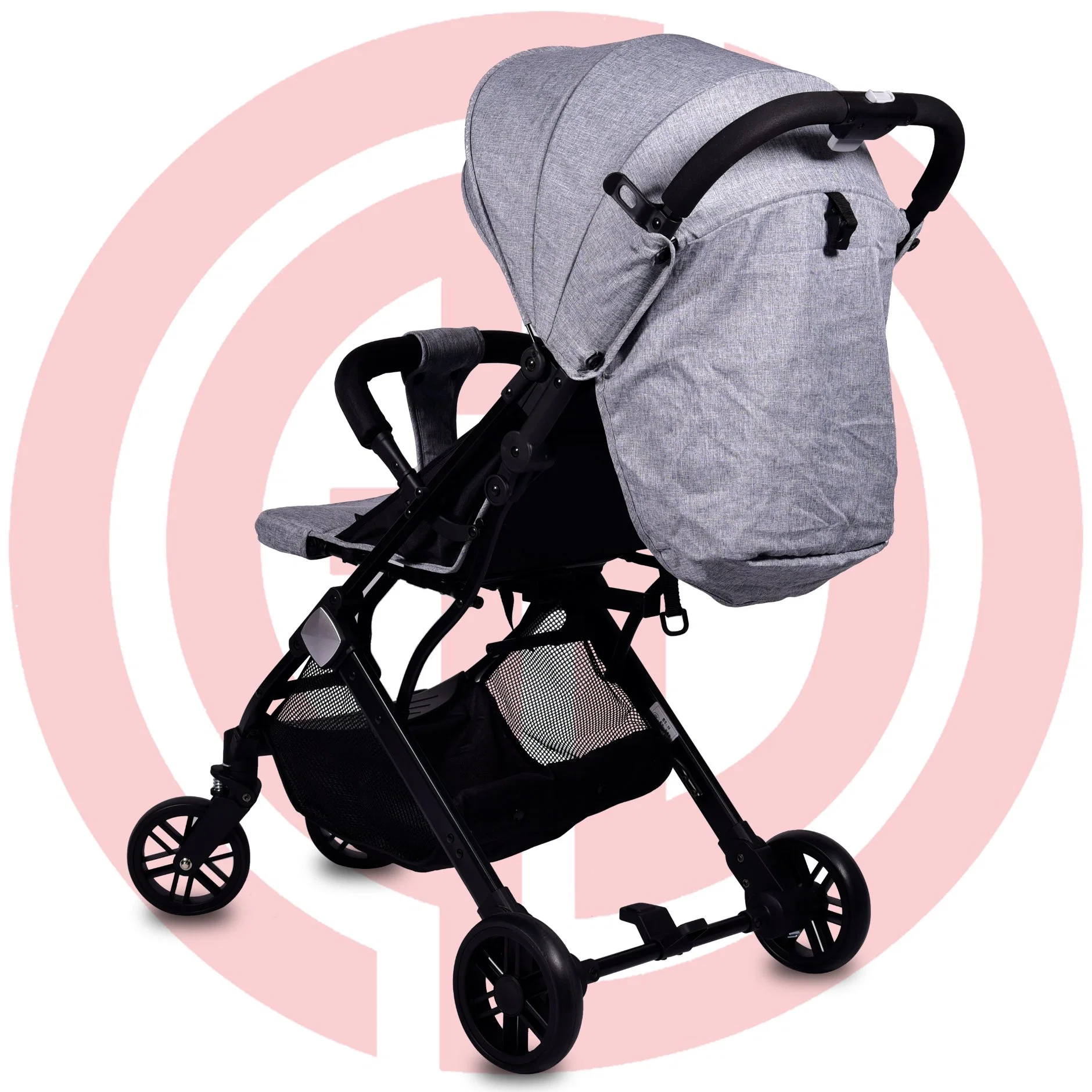 Logo/Marke/Farbe OEM Baby Puppe Kinderwagen für Kind