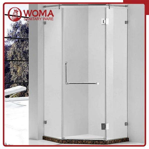 En forma de rombo Woma 900*900mm Gabinete de baño con ducha (Y650)