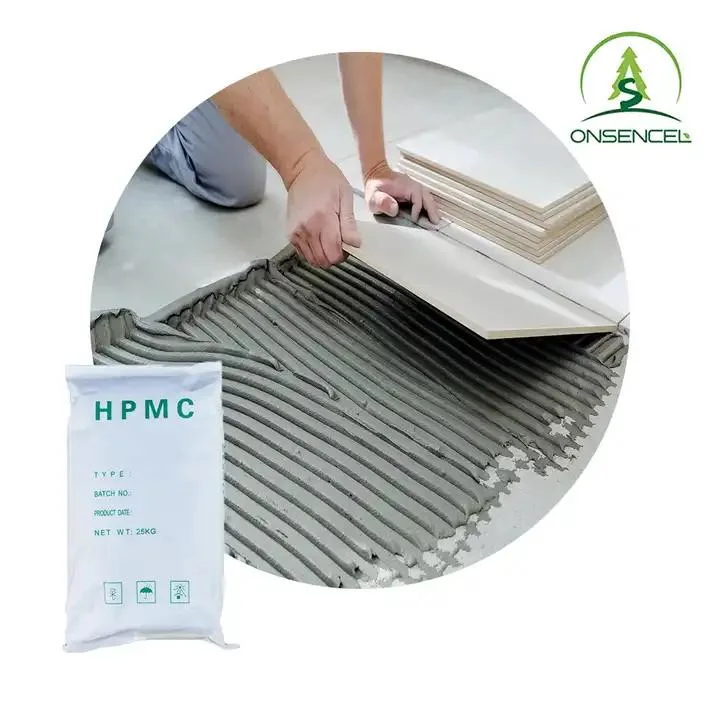 HPMC Hydroxypropyl Methyl Cellulose Additif de mortier Peinture Produits chimiques à haute viscosité industrielle.