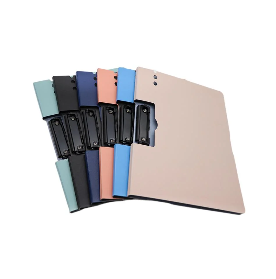 1.6mm Thick Cover A4 Clipboard Folder, Foldable Clipboards, A4 Clipboards Clip Board for Business, Office, School or Restaurant Stationery