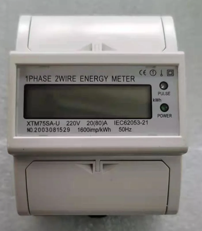 Single Phase Electronic Prepayment Kilowatt Hour Meter Ddsy858