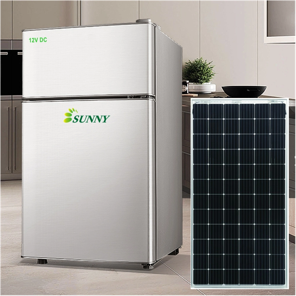 Customize Solar Power Refrigerator 12V DC Fridge with Solar Panel